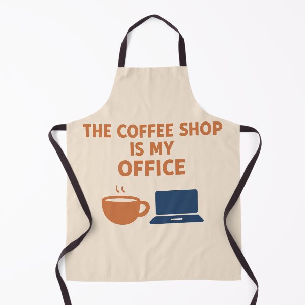 Item preview, Coffee Shop Is My Office designed and sold by xmoudx.