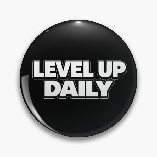 Item preview, Level Up Daily Motivational Quote Shirt designed and sold by Papier Atelier Art.