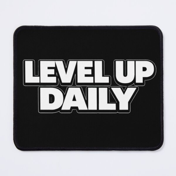 Item preview, Level Up Daily Motivational Quote Shirt designed and sold by Papier Atelier Art.