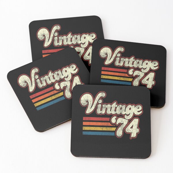Item preview, Vintage 1974 Retro Birthday - Distressed 70s Aesthetic designed and sold by Creative Spark.