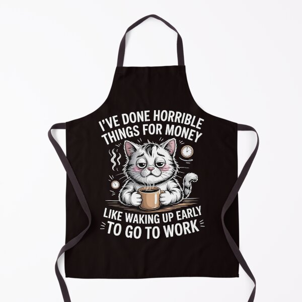 Item preview, I've Done Horrible Things For Money – Work Humor Funny Job Office Meme designed and sold by Redgiant87x.