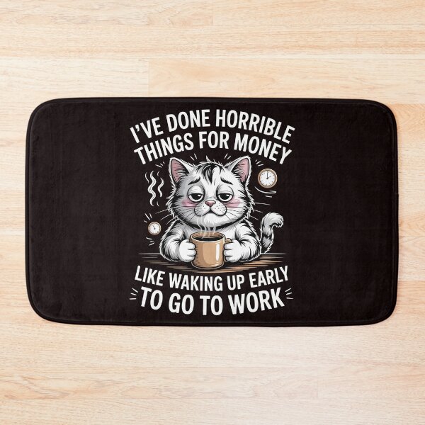 Item preview, I've Done Horrible Things For Money – Work Humor Funny Job Office Meme designed and sold by Redgiant87x.