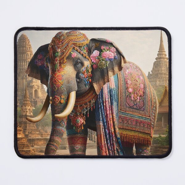 Item preview, Patchwork Elephant Spirit designed and sold by Vanich-Panich.