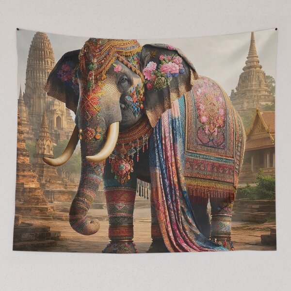 Item preview, Patchwork Elephant Spirit  designed and sold by Vanich-Panich.