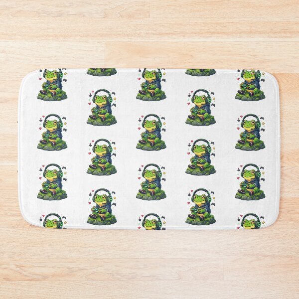 Item preview, Cool Gaming Frog Sticker designed and sold by YounexxART.