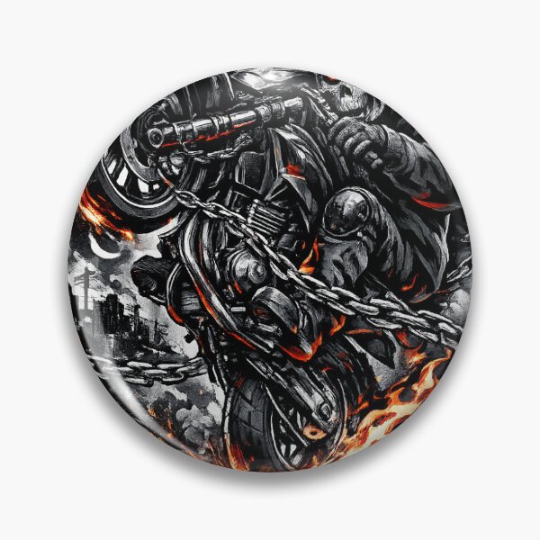 Item preview, Motorcycle Skull  designed and sold by Z7 Underground.