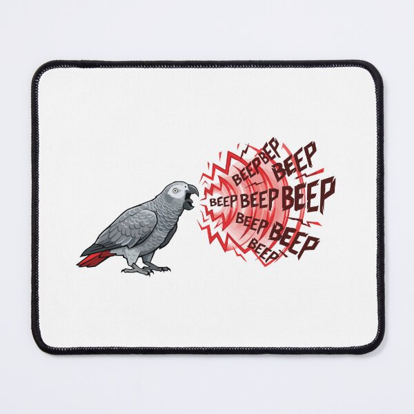 Item preview, Smoke Alarm Simulator African Grey Parrot designed and sold by Petzzz.