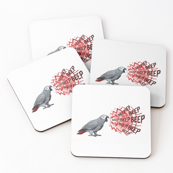 Item preview, Smoke Alarm Simulator African Grey Parrot designed and sold by Petzzz.
