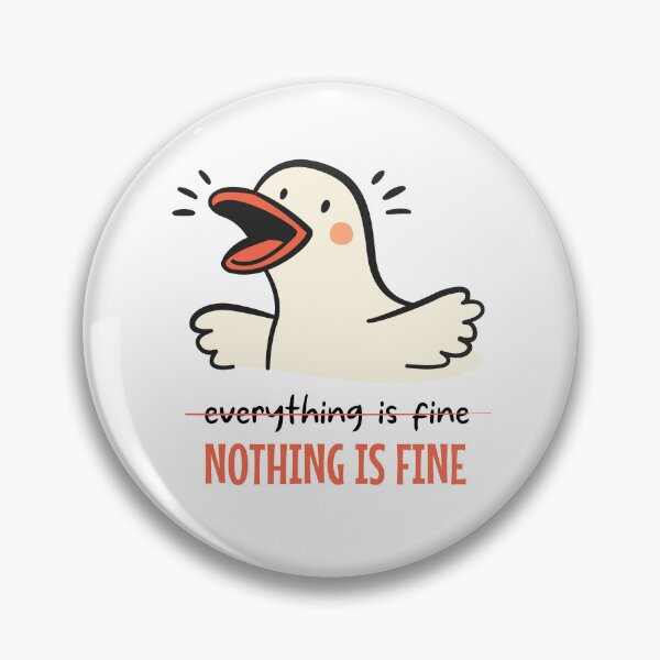 Item preview, Screams the goose, Nothing is fine designed and sold by CHERRY--SHOP.