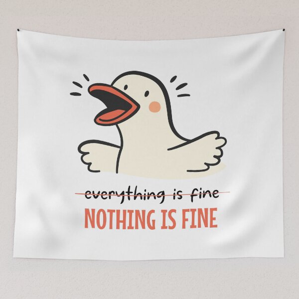 Item preview, Screams the goose, Nothing is fine designed and sold by CHERRY--SHOP.