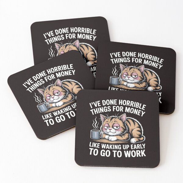 Item preview, I've Done Horrible Things For Money – Funny Job Office Humor Worker Meme designed and sold by Redgiant87x.