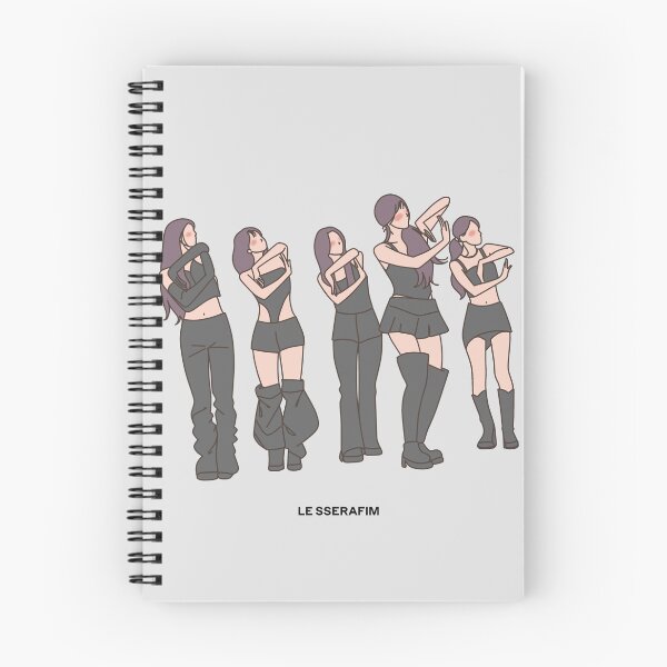 Item preview, LE SSERAFIM KPOP ART designed and sold by cepluk.