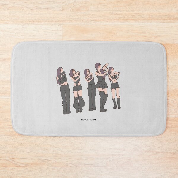 Item preview, LE SSERAFIM KPOP ART designed and sold by cepluk.