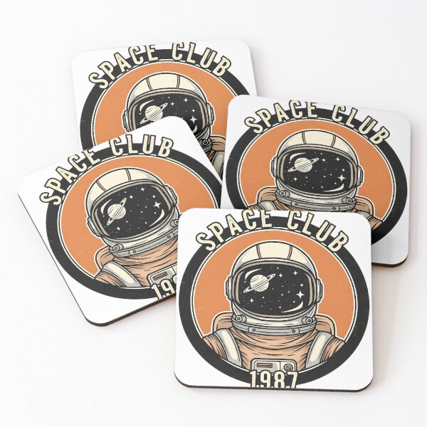 Item preview, Retro Space Club 1987 Vintage Astronaut Badge designed and sold by Ossvio.