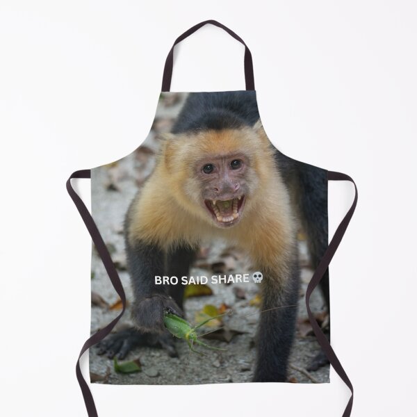 Item preview, Bro Said Share Monkey Meme Funny Food Sharing Sticker Skull Humor Relatable Gift designed and sold by WildFrameNature.