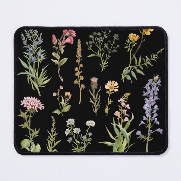 Item preview, Wildflowers watercolor set designed and sold by uunaa.