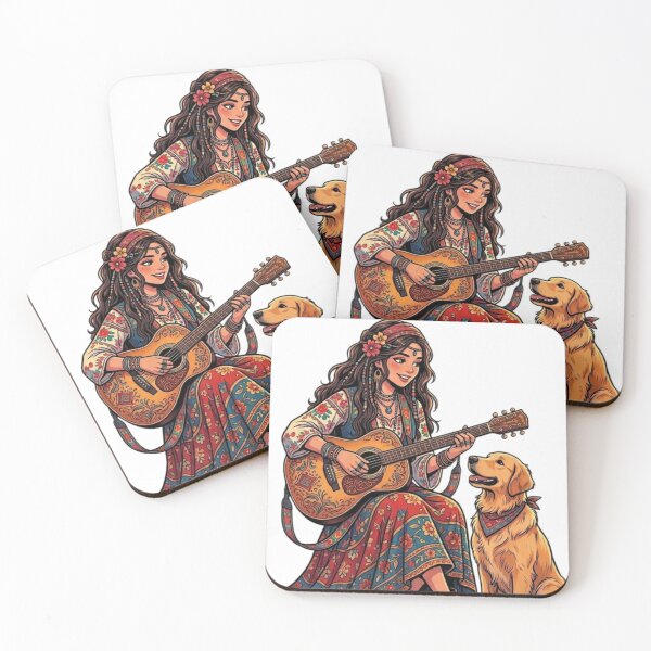 Item preview, Beautiful girl in a gypsy outfit designed and sold by PP&RAINBOW SHOP.