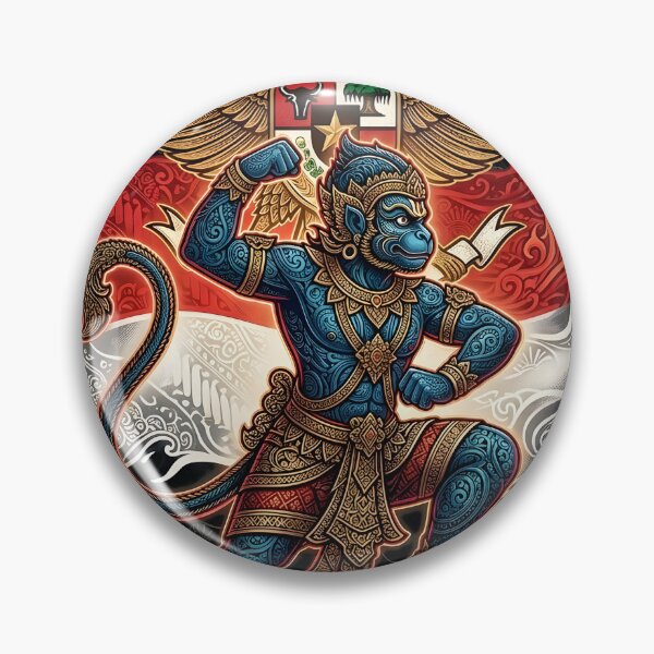 Item preview, Hanuman Wayang Kulit – Indonesia Unity in Spirit designed and sold by VoidAnimeStudio.