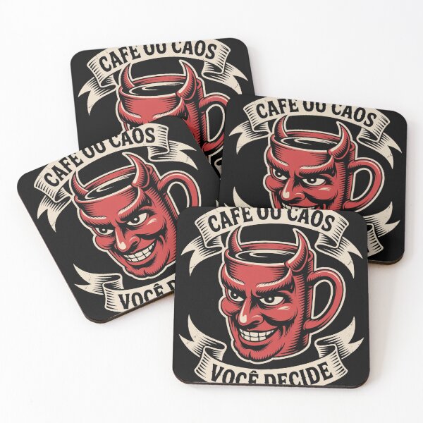 Item preview, Café ou Caos Café Criativo Design designed and sold by Gene-z.