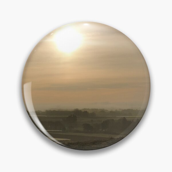 Item preview, Foggy Sunrise Over French Apple Orchards designed and sold by Kainicram.