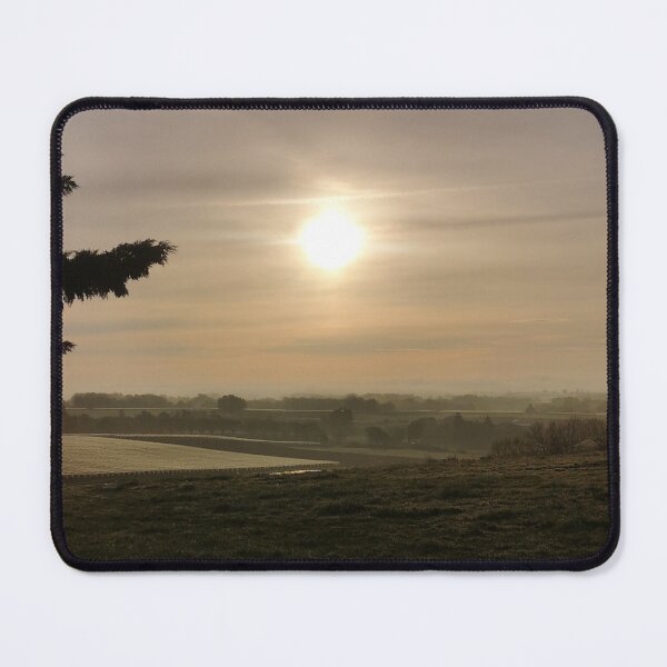 Item preview, Foggy Sunrise Over French Apple Orchards designed and sold by Kainicram.