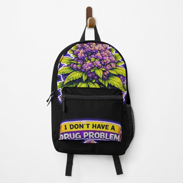 Item preview, I Don’t Have a Drug Problem Funny Weed Design | Granddaddy Purple Cannabis Meme | Stoner Humor Purple Plant Art designed and sold by ☆ CR4ZIIB4BII ☆.