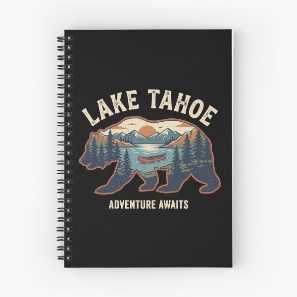 Item preview, Lake Tahoe California Nevada Bear Adventure Awaits Tahoe Camping designed and sold by Milasneeze.