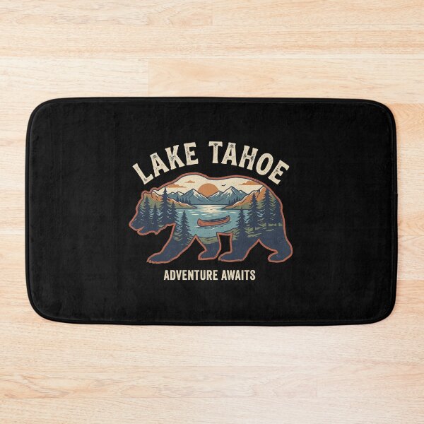 Item preview, Lake Tahoe California Nevada Bear Adventure Awaits Tahoe Camping designed and sold by Milasneeze.