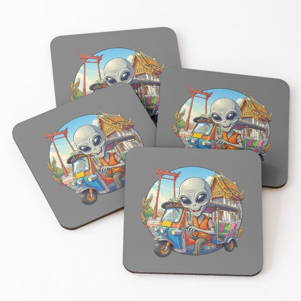 Item preview, ​Alien Tuk Tuk Driver in Bangkok designed and sold by Sunkhung.