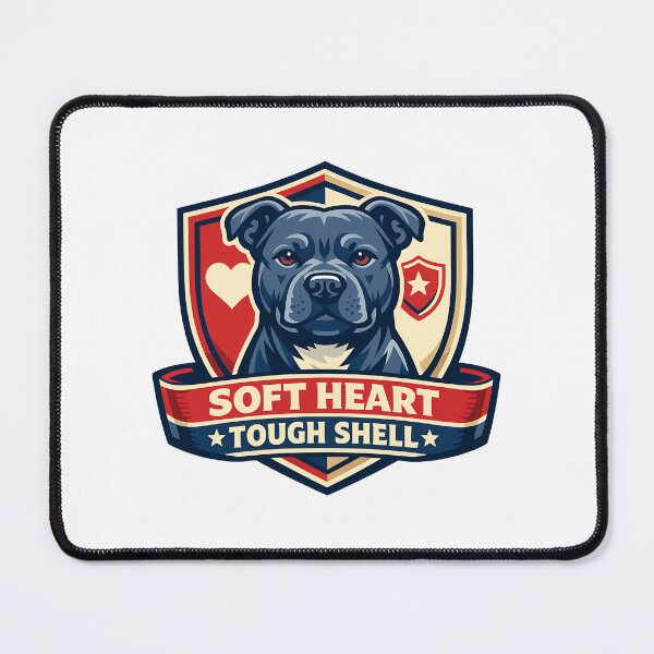 Item preview, Soft Heart Tough Shell designed and sold by BestFriendTees.