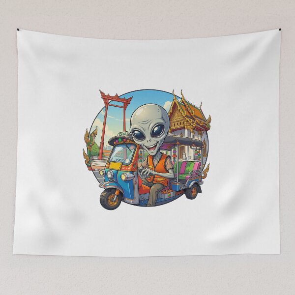Item preview, ​Alien Tuk Tuk Driver in Bangkok designed and sold by Sunkhung.