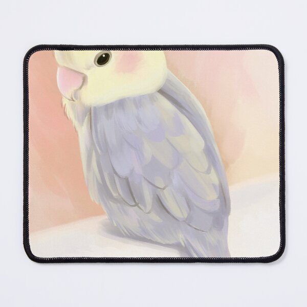 Item preview, Lovebird Parrot digital painting designed and sold by Pourlachance.