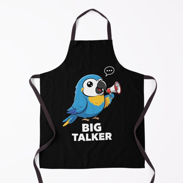 Item preview, Big Talker Kawaii Parrot Art designed and sold by Teeny Quities.