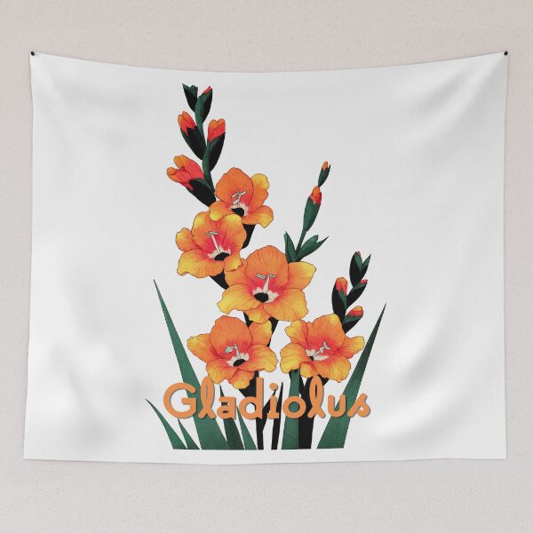 Item preview, Gladiolus – Bloom of Strength designed and sold by ForeverPrintsOK.