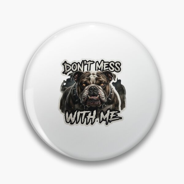 Item preview, Angry Bulldog Sticker – Savage Dog Design designed and sold by SainiArt19.