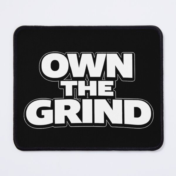 Item preview, Own The Grind Motivational Quote Shirt designed and sold by Papier Atelier Art.