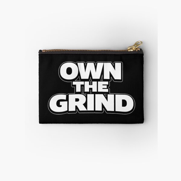 Item preview, Own The Grind Motivational Quote Shirt designed and sold by Papier Atelier Art.
