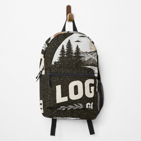 Item preview, log out and live, digital detox, unplug, nature, motivational quote designed and sold by Raxid2022.