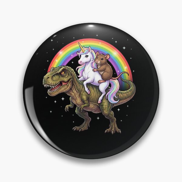 Item preview, Rainbow Rat Unicorn T Rex Dinosaur Animal Lover designed and sold by DoodleTortle.