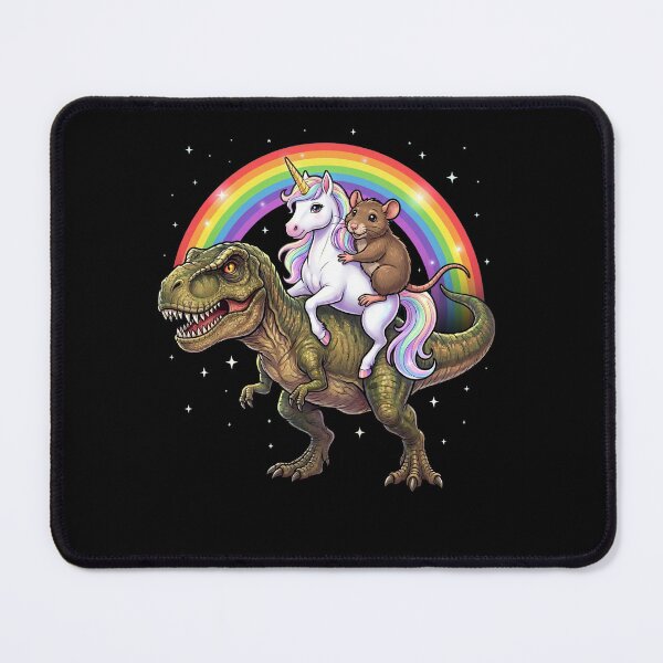 Item preview, Rainbow Rat Unicorn T Rex Dinosaur Animal Lover designed and sold by DoodleTortle.