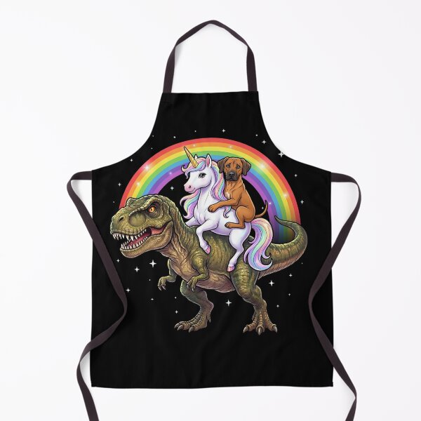Item preview, Rainbow Rhodesian Ridgeback Unicorn T Rex Dinosaur Dog Lover designed and sold by DoodleTortle.