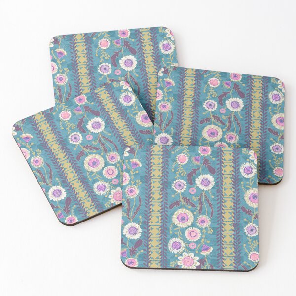 Item preview, Floral Stripes designed and sold by Wondroustrange.