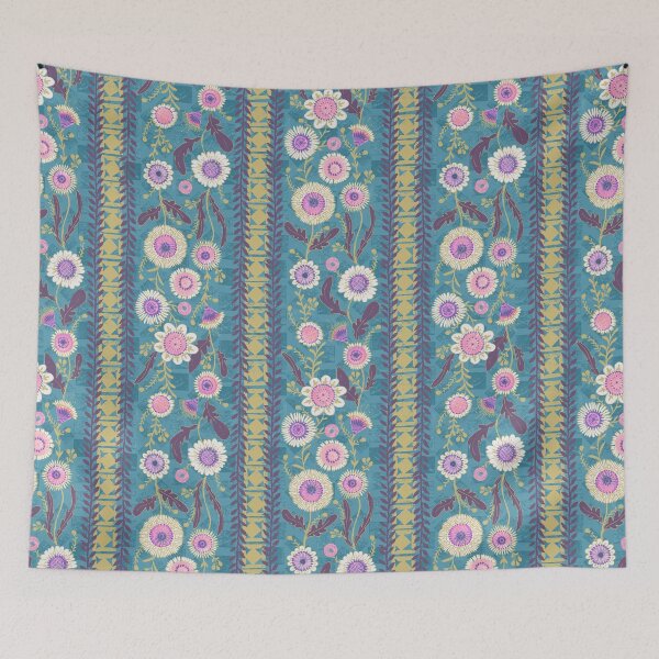 Item preview, Floral Stripes designed and sold by Wondroustrange.