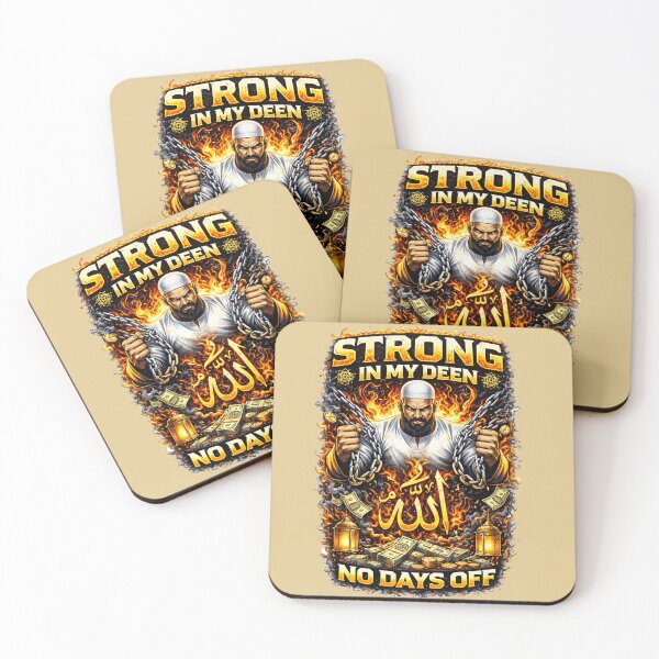 Item preview, Strong In My Deen No Days Off designed and sold by Nixora.