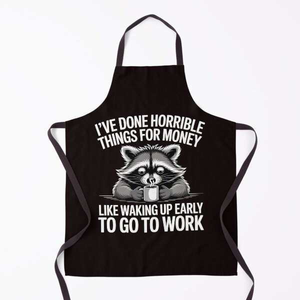 Item preview, I've Done Horrible Things For Money – Funny Work Humor Office Meme designed and sold by Redgiant87x.