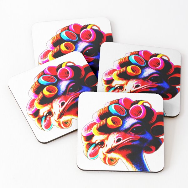 Item preview, Electric Groove Ostrich designed and sold by DesignbyDizdar.