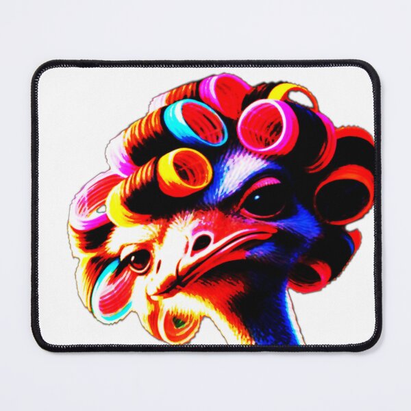 Item preview, Electric Groove Ostrich designed and sold by DesignbyDizdar.