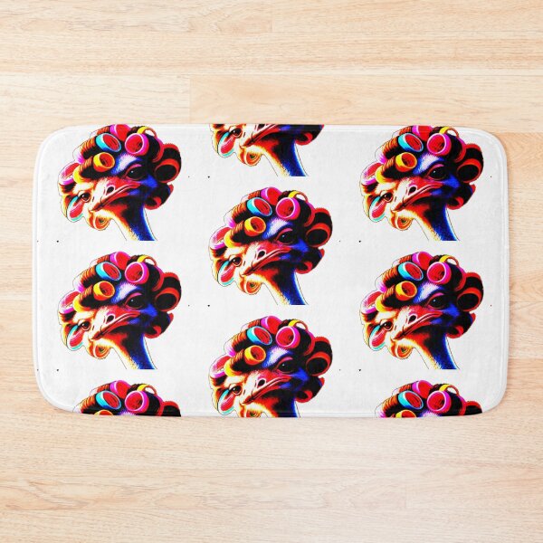 Item preview, Electric Groove Ostrich designed and sold by DesignbyDizdar.