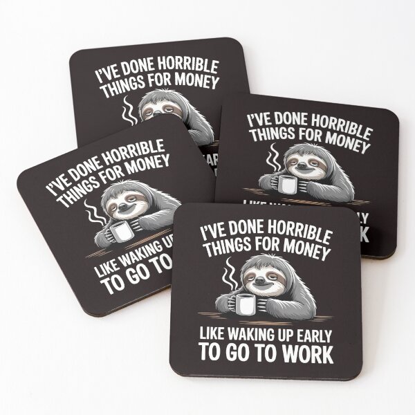 Item preview, I've Done Horrible Things For Money – Funny Job Worker Meme Humor designed and sold by Redgiant87x.