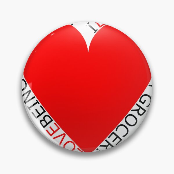 Item preview, I Love Being A Grocer designed and sold by TheIconSmith.